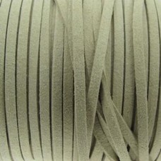 Cordão de Camurça 3 mm Bege Claro 5 metros