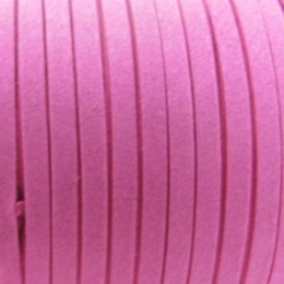Cordão de Camurça 3 mm Pink 5 metros