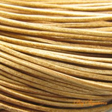 Fio de couro natural 1 mm 1 metro