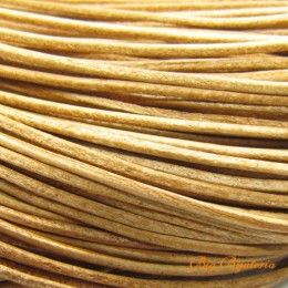 Fio de couro natural 1 mm 1 metro