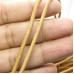 Fio de couro natural 3 mm 1 metro