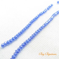 Cristal azul furta cor 03 mm fio com 150 peças