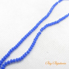 Cristal 03 mm azul leitoso fio com 150 peças