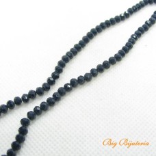 Cristal azul petróleo 04 mm fio com 150 peças