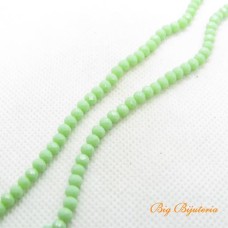 Cristal verde 04 mm fio com 150 peças 150 peças