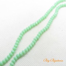 Cristal verde aqua 04 mm fio com 150 peças