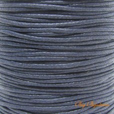 Fio encerado primeira linha azul marinho 1.5 mm 10 metros