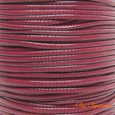 Fio encerado coreano marsala 2 mm 10 metros