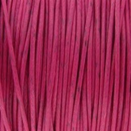 Fio encerado coreano Pink 1 mm 10 metros