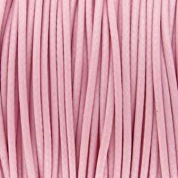Fio encerado coreano rosa 1 mm 10 metros