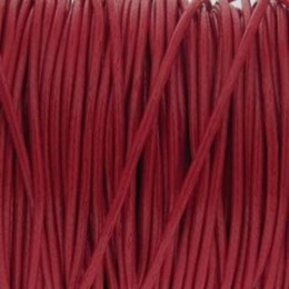 Fio encerado coreano Vermelho 1 mm 10 metros