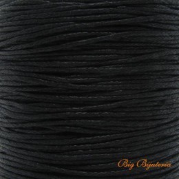 Fio Encerado Primeira Linha Preto 1 mm 10 metros