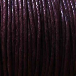 Fio Encerado Primeira Linha Marrom Café 1 mm 10 metros