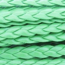 Fio Trançado Achatado Verde 8 mm 1 metro
