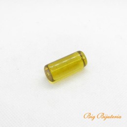 Murano 30x13 mm ambar transparente uma unidade