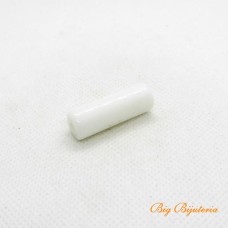 Murano 20x11 mm branco uma unidade