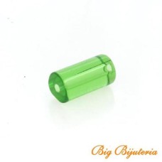 Murano 23x10 mm Verde Claro Transparente uma unidade