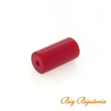 Murano 20x10 mm Vermelho Sangue uma unidade