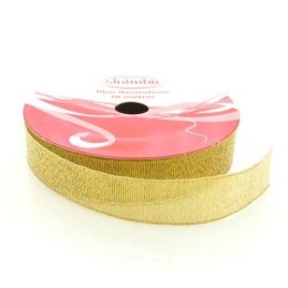 Fita Decorativa Ouro 16 mm 10 metros