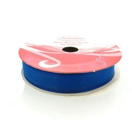 Fita Organza Azul 10 mm 10 metros