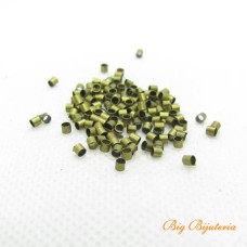 Fixador ouro velho 2x2 mm 100 unidades