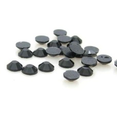 Hotfix Resina Preto 2 mm 100  unidades