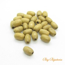 Madeira azeitona 14x10 mm bege 10 gramas