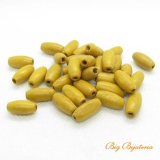 Madeira azeitona 15x06 mm laranja 10 gramas