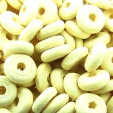 Madeira Cru 12 mm Disco 25 g aprox. 125  unidades