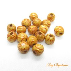 Madeira marrom 12 mm bola 25 g aprox. 41 Unidades