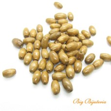 Madeira marrom 10x06 mm azeitona 25 g aprox. 208 Unidades