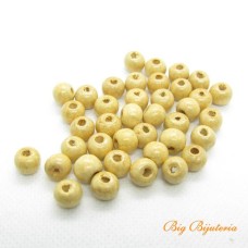 Madeira bege 08 mm 25 g aprox. 125 unidades