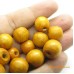 Madeira laranja 14 mm bola 25 g aprox. 19 unidades