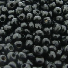 Madeira Preto 04 mm Bola 25 g aprox. 1200  unidades