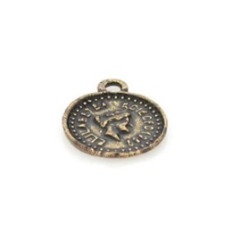 Medalha Ouro Velho 13 mm 3  unidades