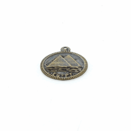 Medalha Ouro Velho Aluminio 15x15 mm 10  unidades