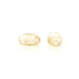 Pedra Brown Glass Oval 5x7 mm 10  unidades