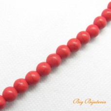Fio de Pedra Coral 8 mm 50 Unidades