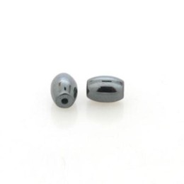 Pedra Hematita 4x6 mm 1 Fio com aprox. 73  unidades