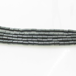Pedra Hematita 5x3 mm Fio 89  unidades