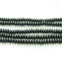 Pedra hematita 2x6 mm 170 unidades