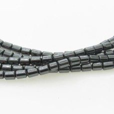 Pedra hematita 5x4 mm fio aprox. 80 Unidade