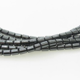 Pedra hematita 5x4 mm fio aprox. 80 Unidade