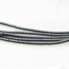 Pedra Hematita 6x4 mm 1 Fio com aprox. 67  unidades