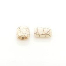 Pedra Howlita 15x20 mm 5  unidades