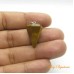 Pingente de pedra pendulo 15x22 mm olho de tigre 1 unidade