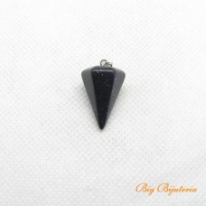 Pingente de pedra pendulo 15x22 mm pedra estrela 1 unidade