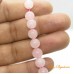 Fio de Pedra Quartzo Rosa 08 mm 50 Unidades