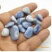 Pedra rolada quartzo azul 1 unidade