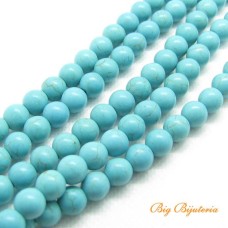 Fio de Pedra turquesa 08 mm 50 unidades